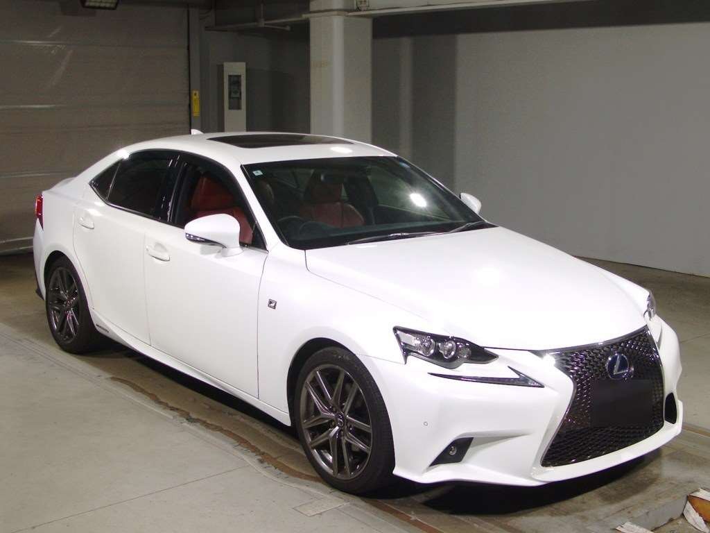 2014 Lexus IS 300h Transit F-Sports Hybrid Sunroof Red Leather
