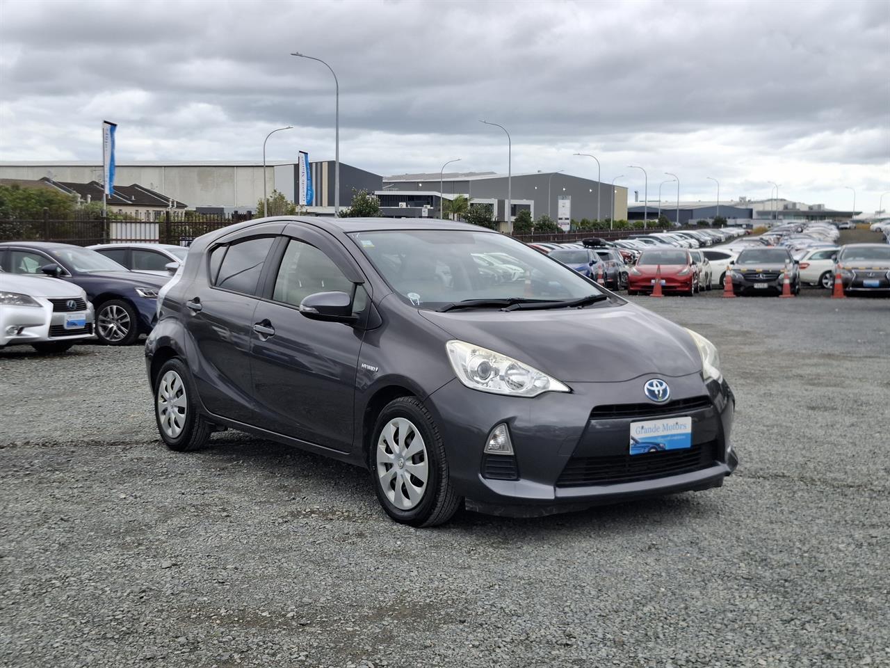 second hand 2012 Toyota Aqua Engine button start.SRS Airbags. for sale NZ