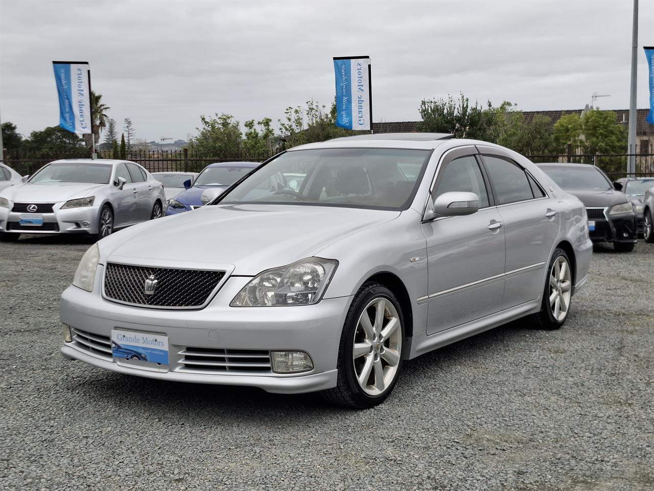 2005 Toyota Crown Athlete.Sunroof.Leather.Cruise control.Rear camera.Alarm. Carousel 12
