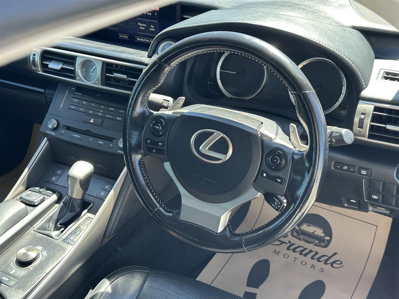 2016 Lexus IS 350 Sunroof.Leather.Cruise control.Alarm.10 SRS Airbags. Carousel 17