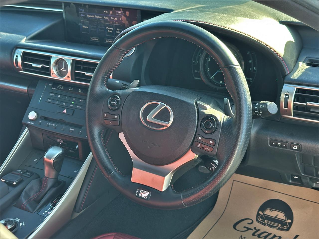 2014 Lexus IS 350 F-sport.Sunroof.Leather.Radar cruise.Park sens.Alarm.10 Airbags. Carousel 7