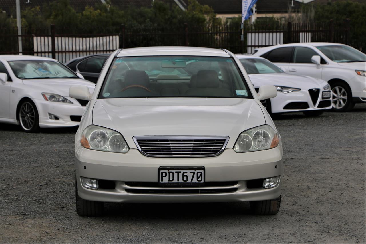 2002 Toyota Mark II IR-V. 1JZ-GTE. Turbo. Leather. Carousel 7