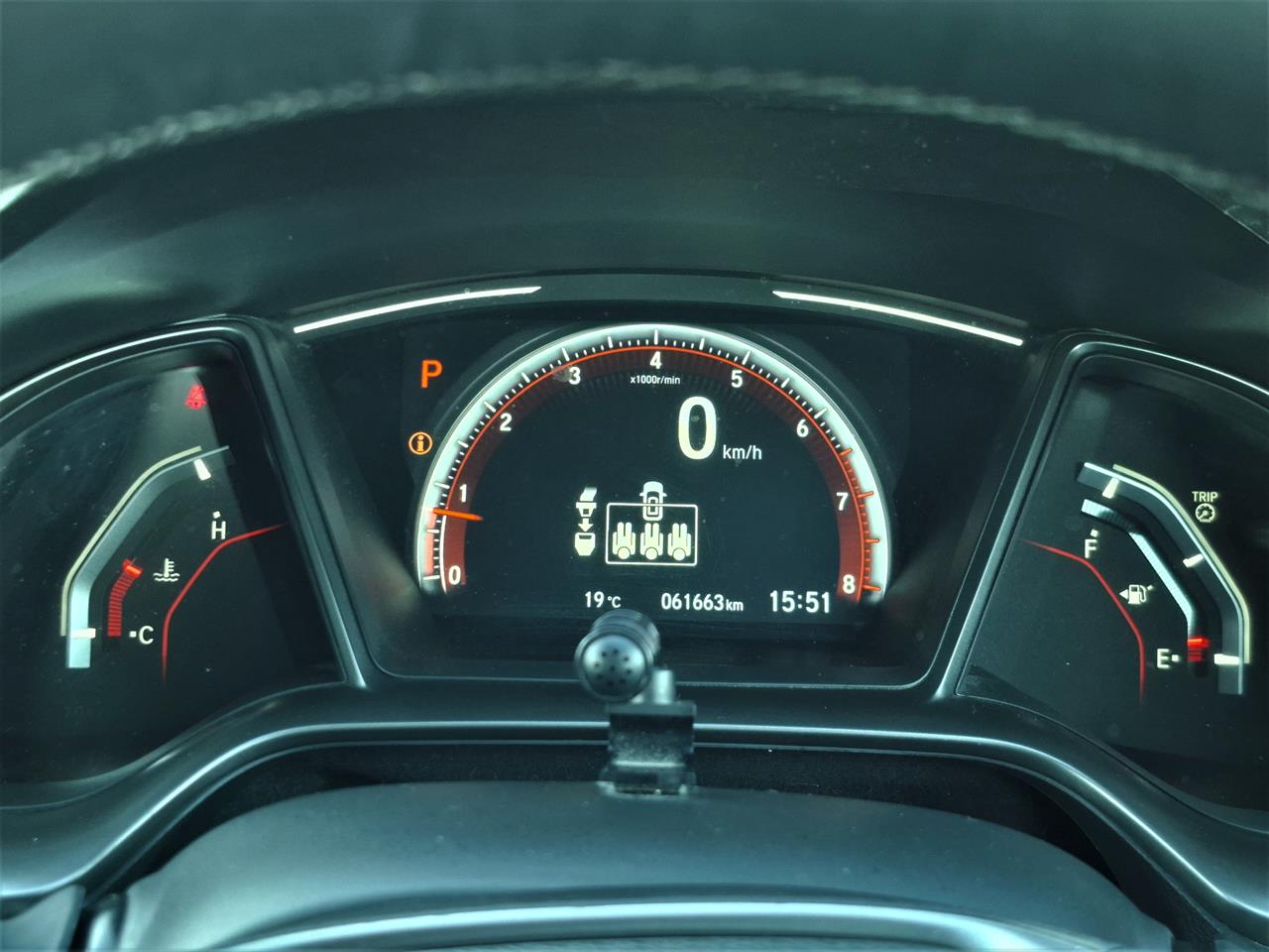 2017 Honda Civic Safety radar.Lane assist.Radar cruise.Rear camera. Carousel 9