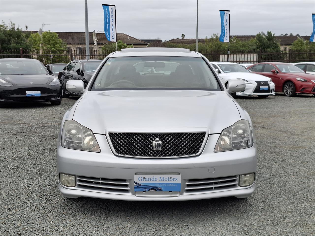 2005 Toyota Crown Athlete.Sunroof.Leather.Cruise control.Rear camera.Alarm. Carousel 11