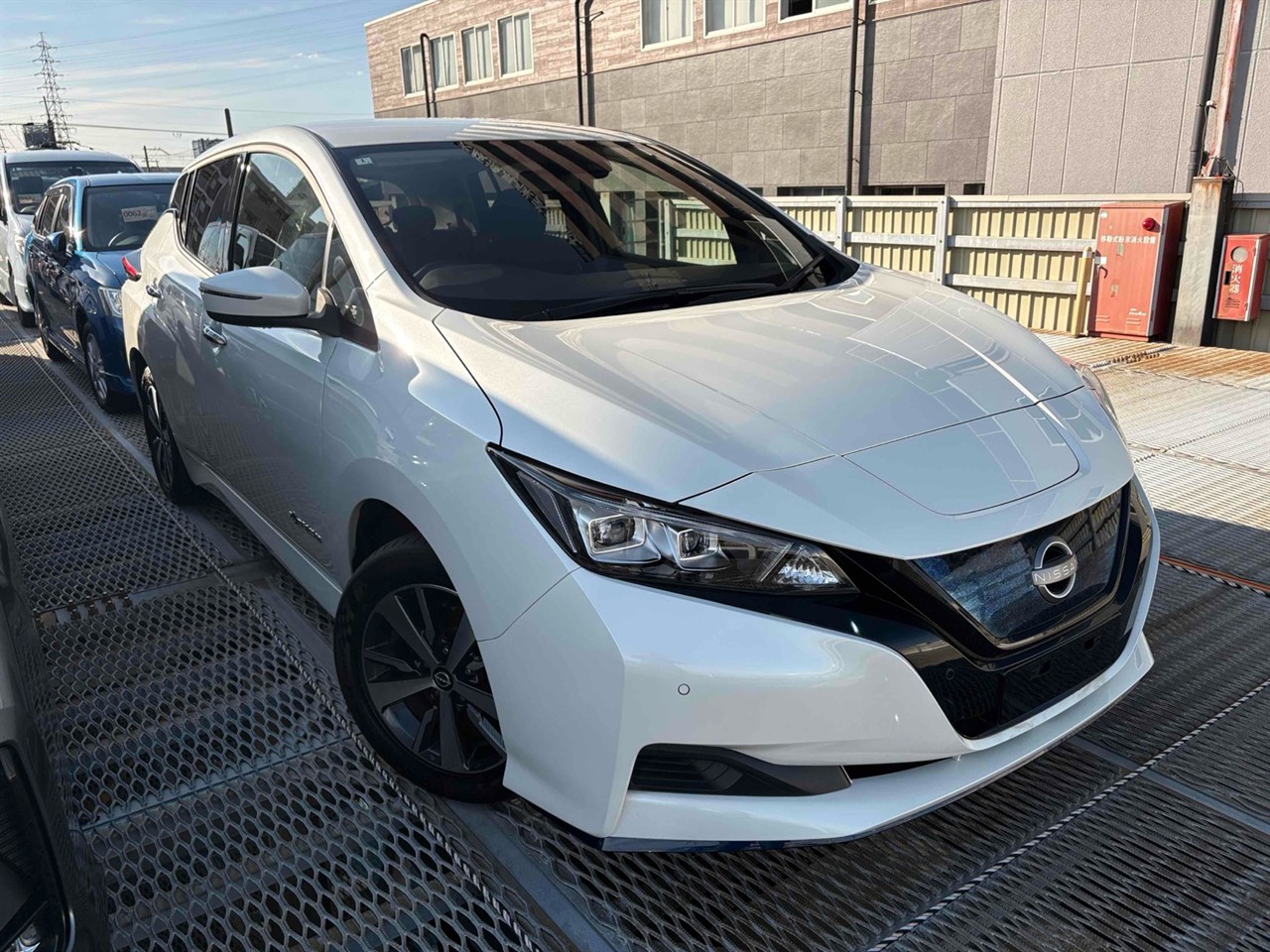 second hand 2022 Nissan Leaf 62KW E+ Plus In Trasit 91,44%Soh Cruise control for sale NZ