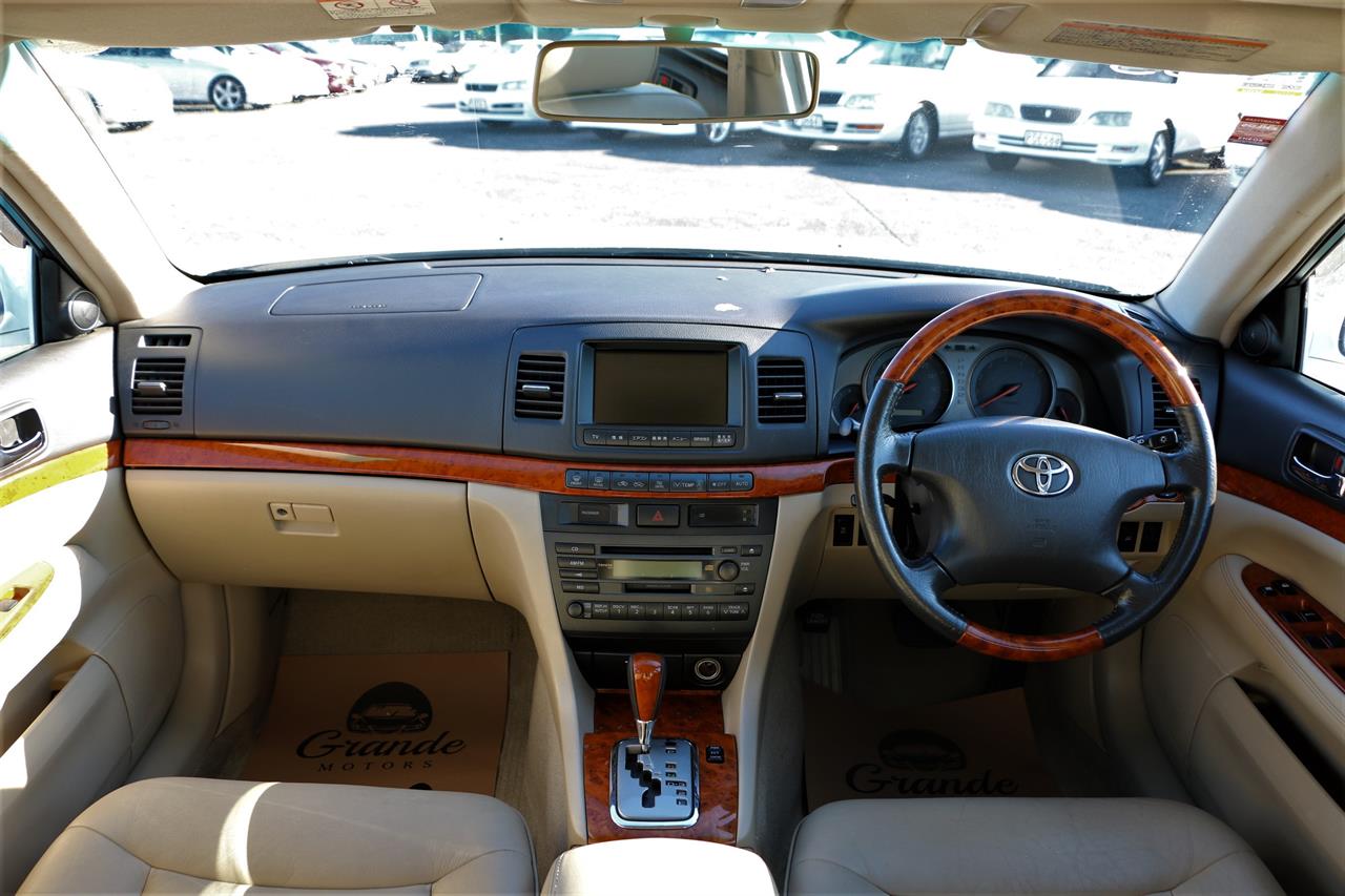 2002 Toyota Mark II IR-V. 1JZ-GTE. Turbo. Leather. Carousel 4