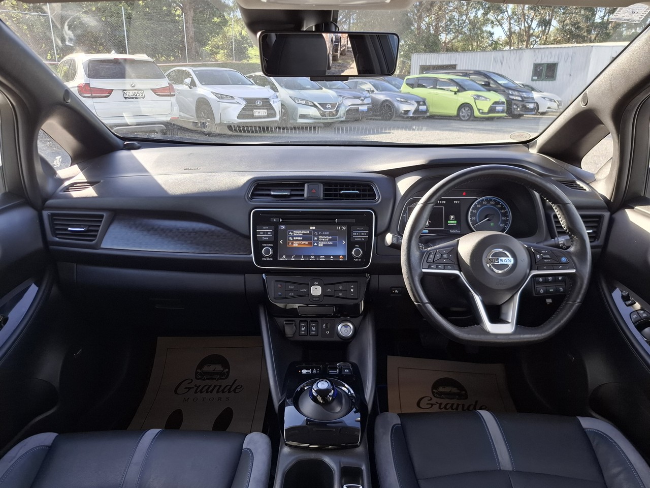 2019 Nissan Leaf 62 KW 90.34% SOH Boss Sound Pro pilot 10SRS Carousel 5