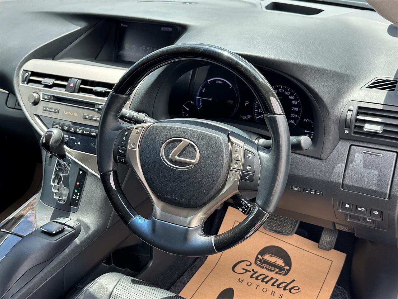 2013 Lexus RX 450h Hybrid.HUD.Leather.Rear camera.Radar cruise.Park sensors.Alarm. Carousel 7