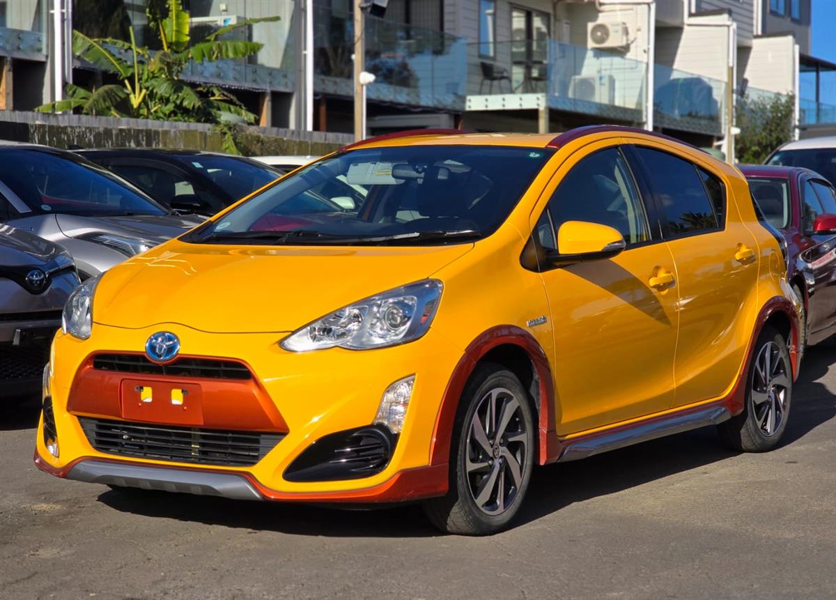 2014 Toyota Aqua **X-Urban**Push Start**Machine Face Factory Mags**Reversing Camera**Keyless Entry** Carousel 2