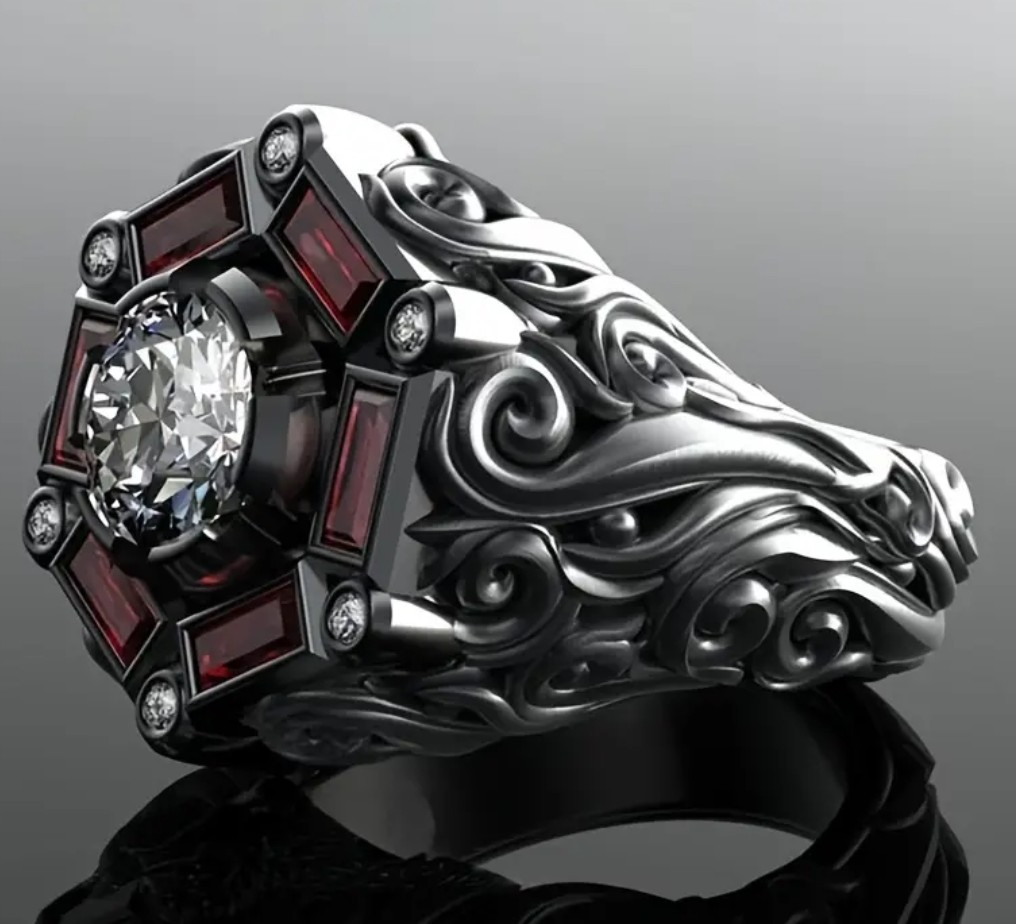 Men's cool ring size 12 Carousel 1