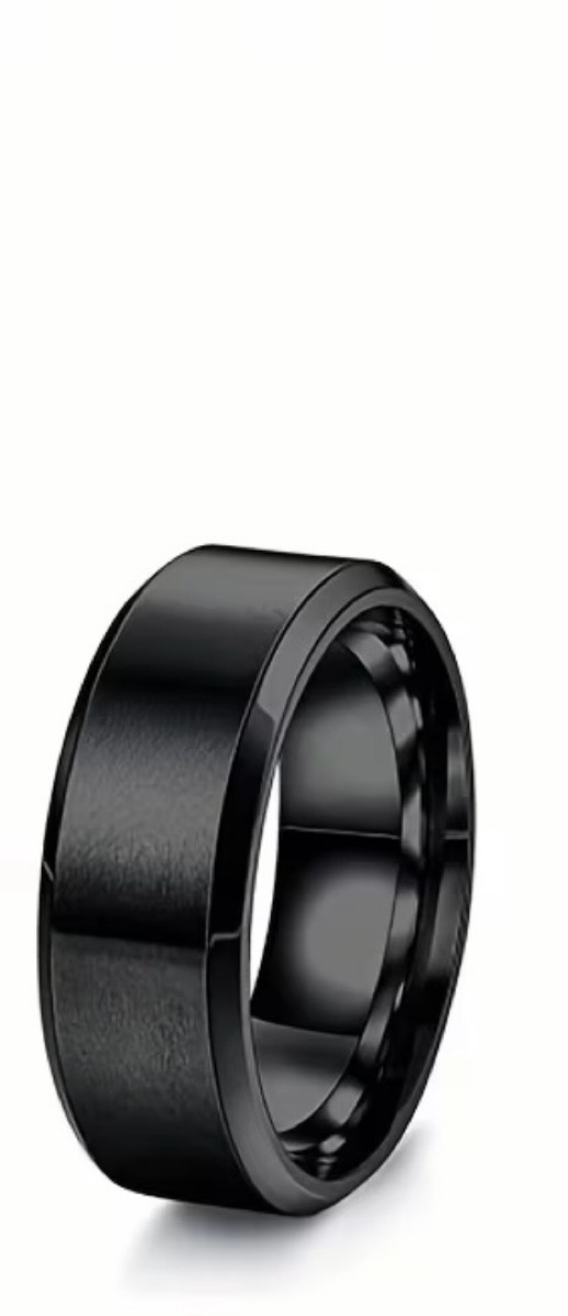 Men’s stainless steel ring size 12