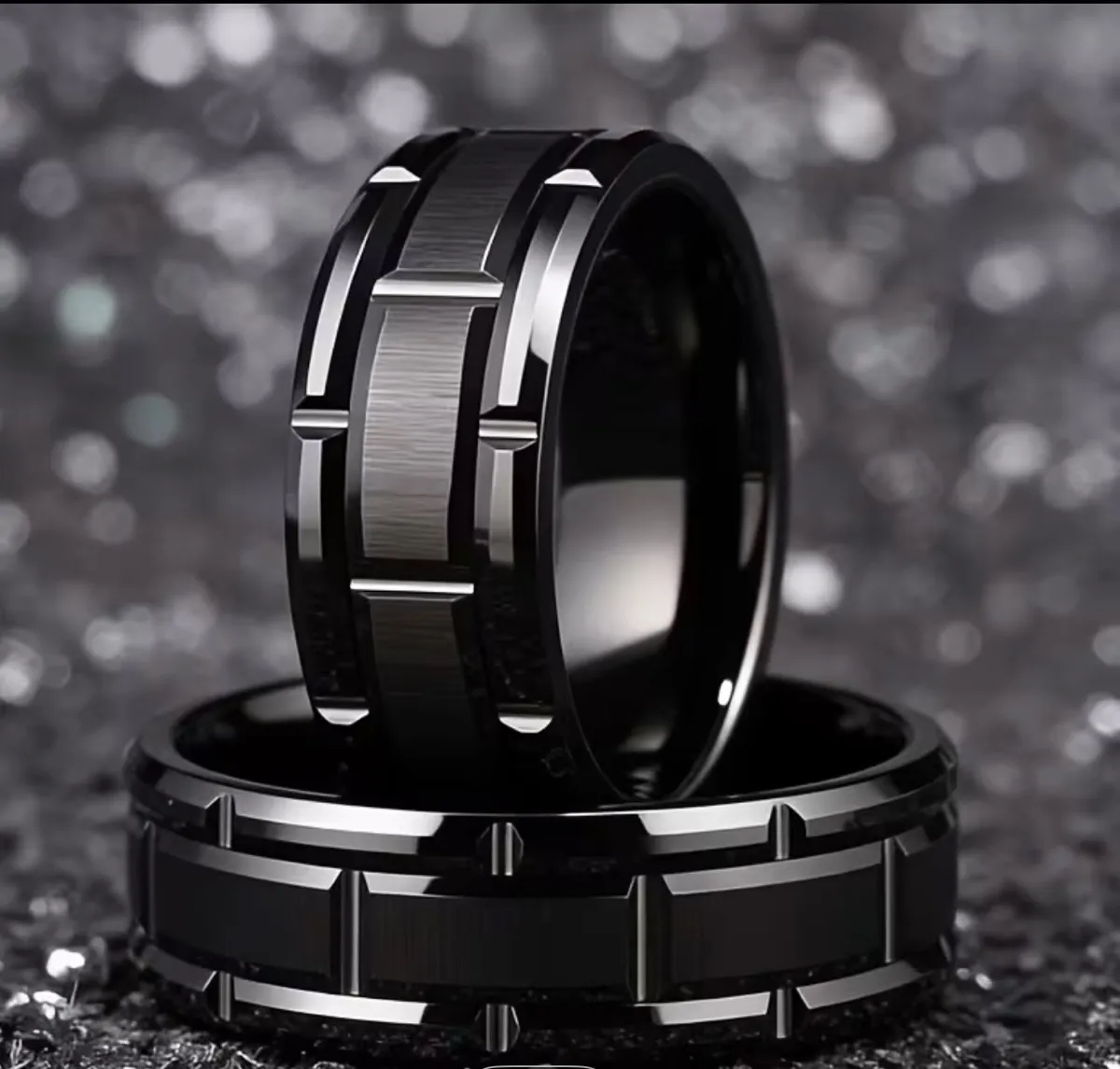 Men’s stainless steel ring size 11