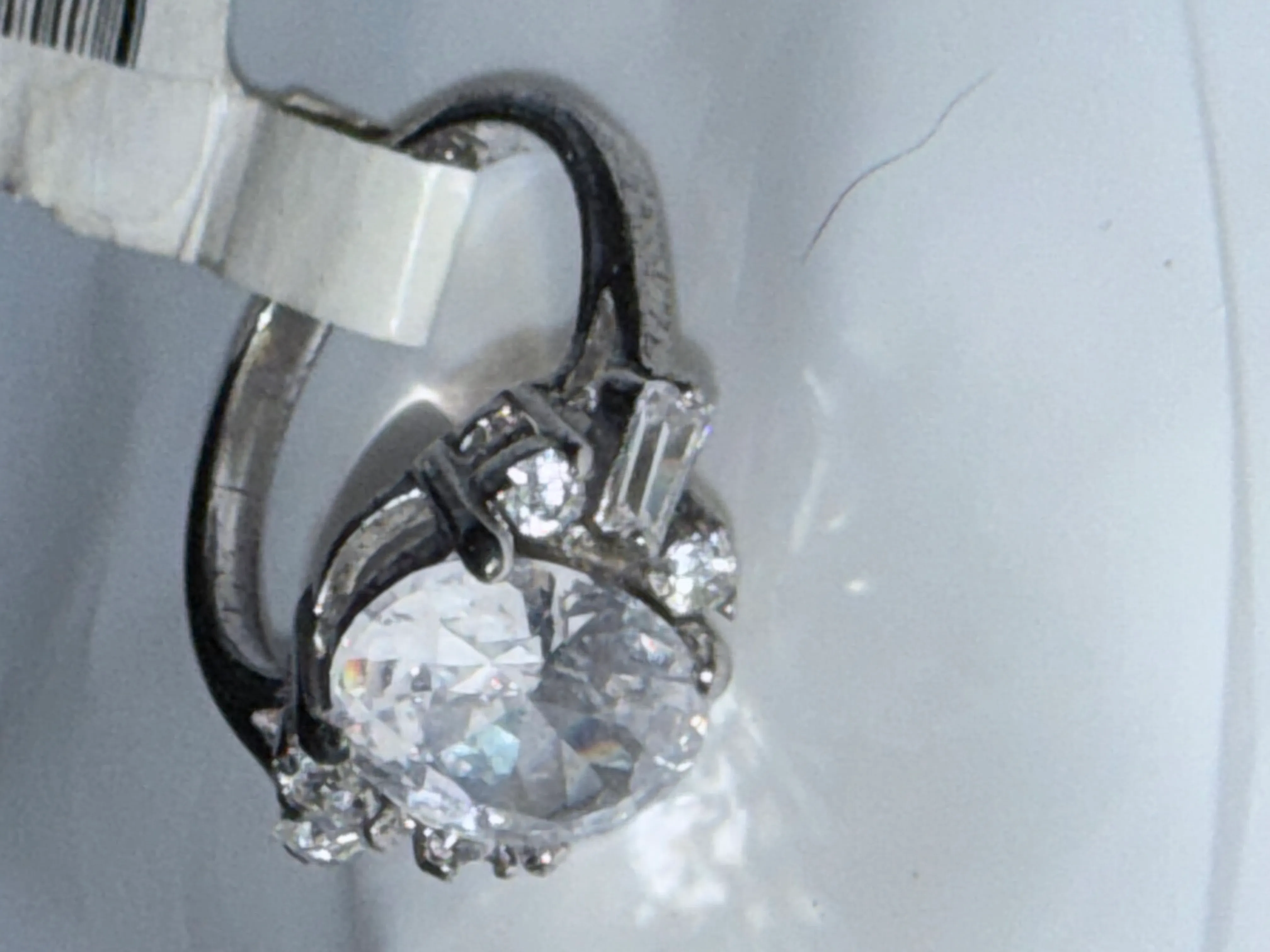 Ladies delicate design ring size 5 Carousel 1