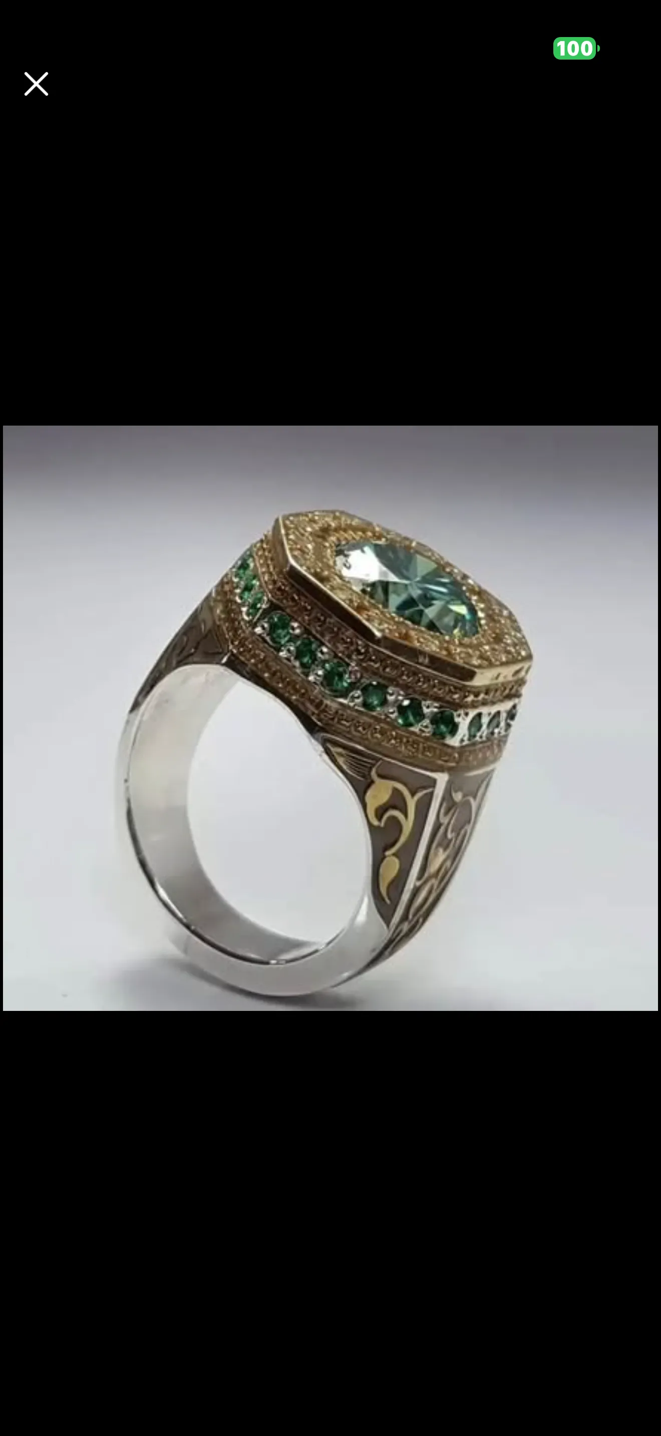 Men’s vintage design ring size 13 Carousel 1