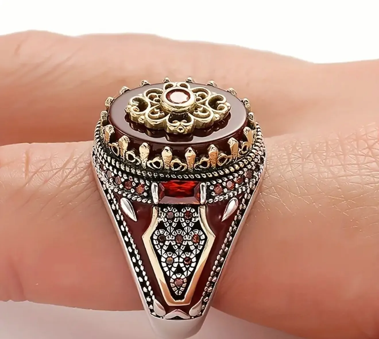 Men’s crown ring size 13 Carousel 2