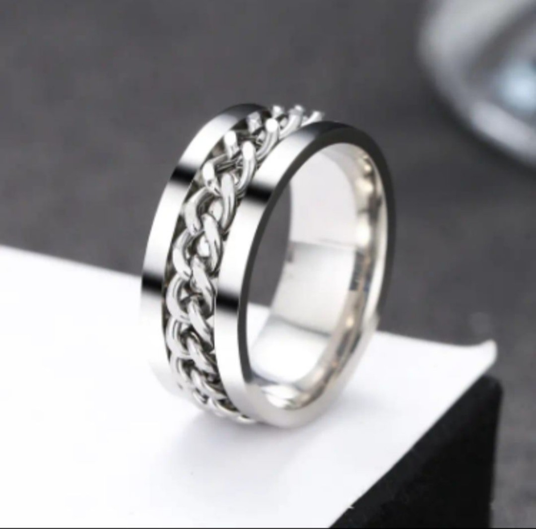Stainless steel chain ring size 12 !