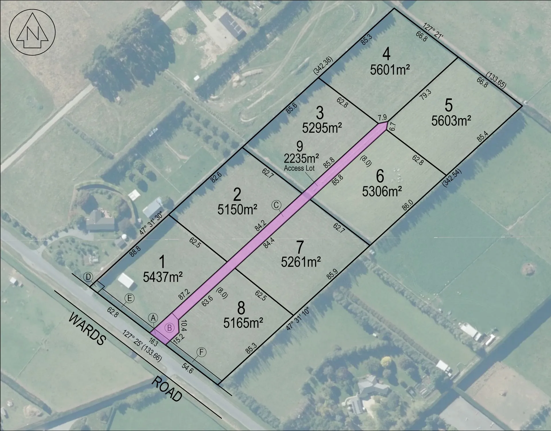 Lots 1 - 8 2584 Wards Road