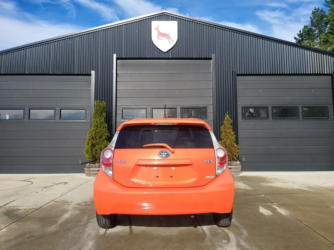 2013 Toyota AQUA HYBRID S IN ORANGE Carousel 3