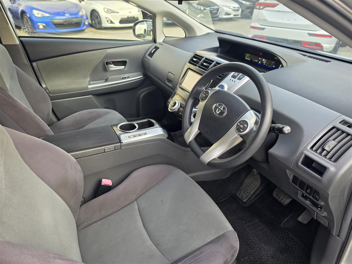 2013 Toyota Prius Alpha S Hybrid *7 Seats* Alloys Rev Cam/Bluetooth Low Kms Finance Available Carousel 2