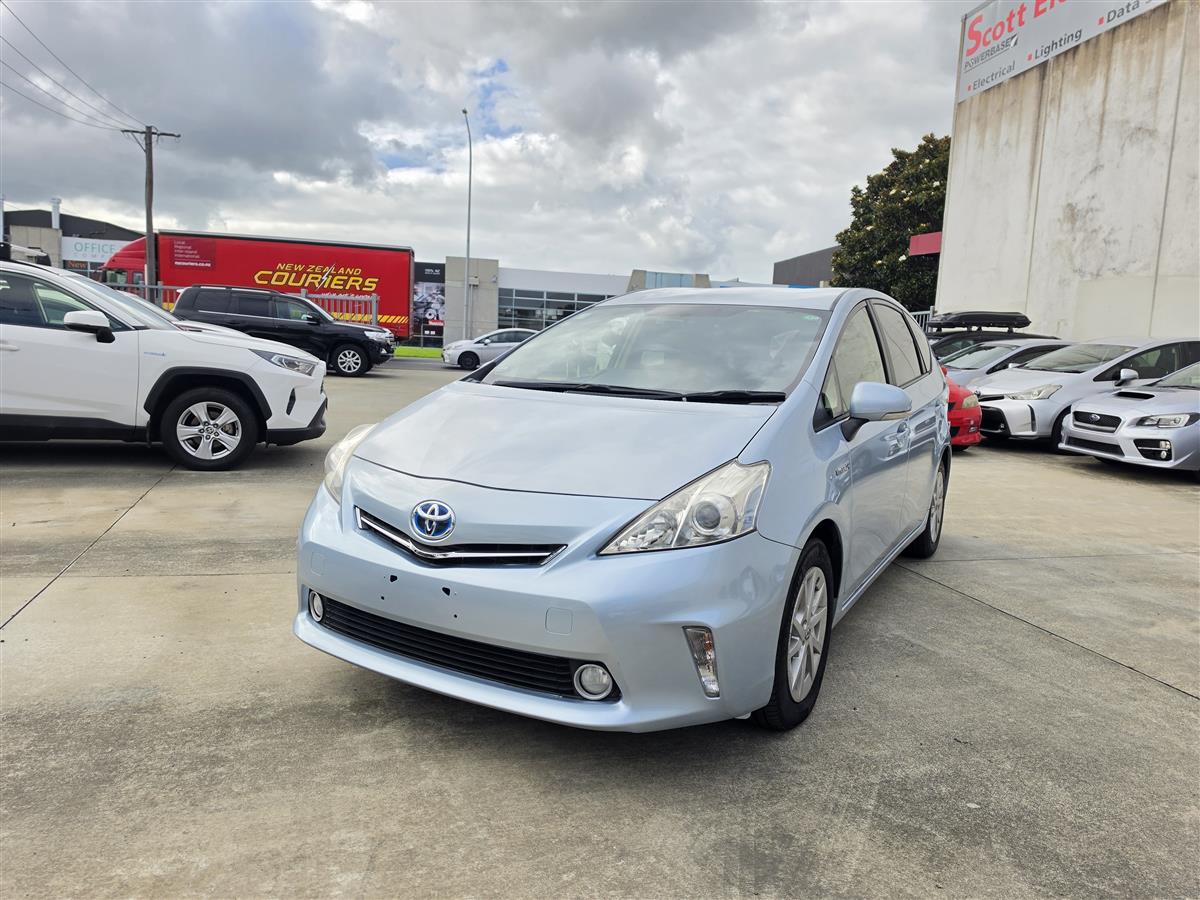 2013 Toyota Prius Alpha S Hybrid *7 Seater* Low *43K* Kms Rev Cam/Bluetooth Alloys Finance Available