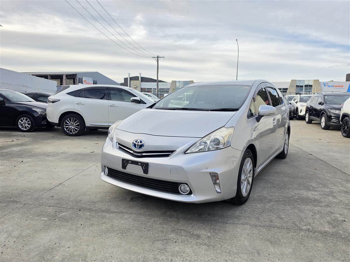2013 Toyota Prius Alpha S Hybrid *7 Seats* Alloys Rev Cam/Bluetooth Low Kms Finance Available