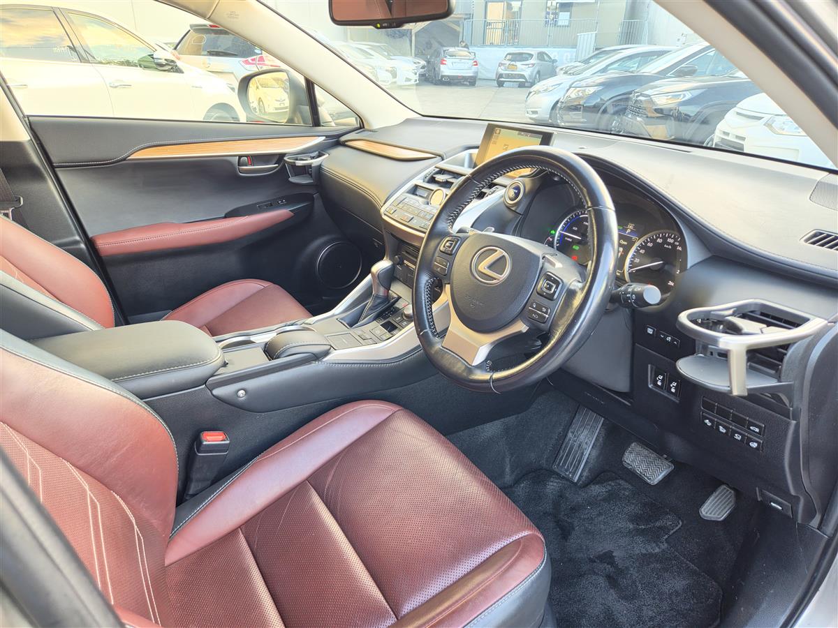 second hand 2015 Lexus NX 300h Hybrid 4WD Leather Radar Cruise Lane Assist Alloys Finance Available for sale NZ Collage 2