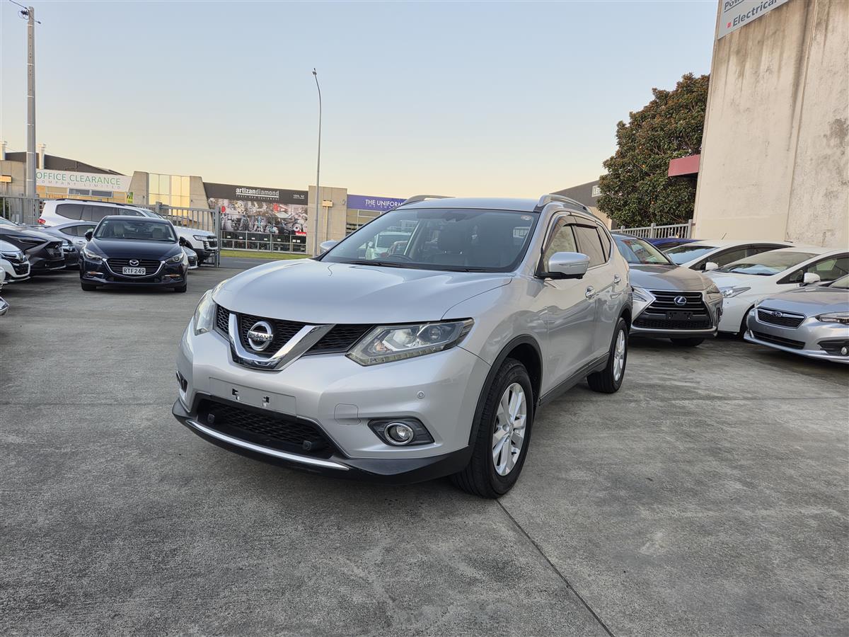 second hand 2016 Nissan X-Trail 20XT 4WD 7 Seats Cruise 360 Cam Heated Seats Low Kms Bluetooth Finance Available for sale NZ