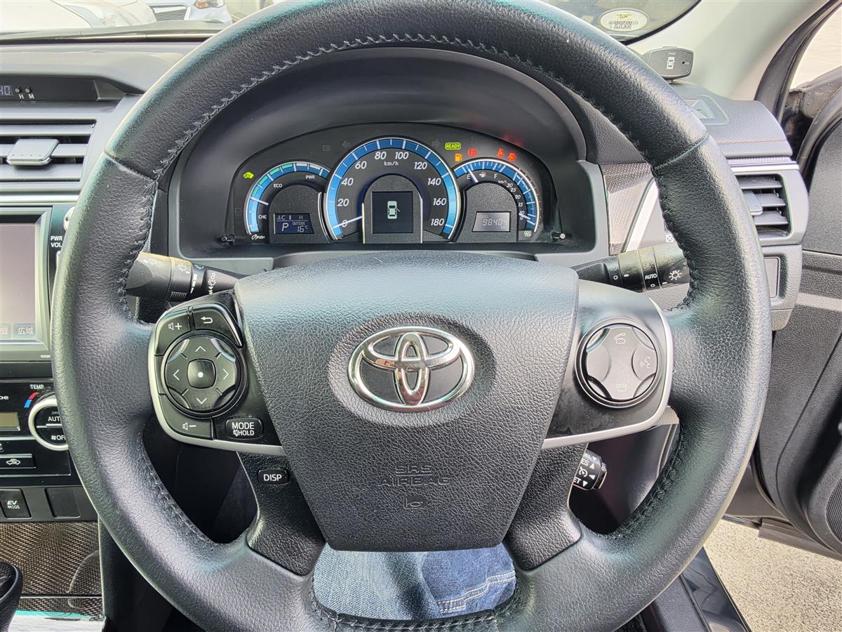 2013 Toyota Camry Hybrid G Pkg Cruise Electric Seat Alloys Rev Cam/Bluetooth Keyless Finance Available Carousel 11