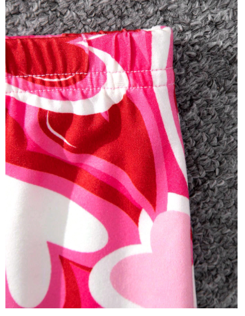 Young Girl Fashionable Sweetheart Halter Neck Top With Flare Pants Carousel 5