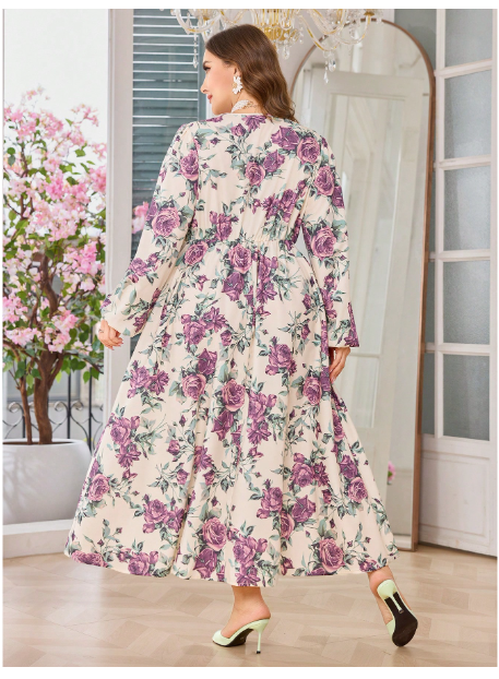 Plus Size Summer Fashion Dress Carousel 1