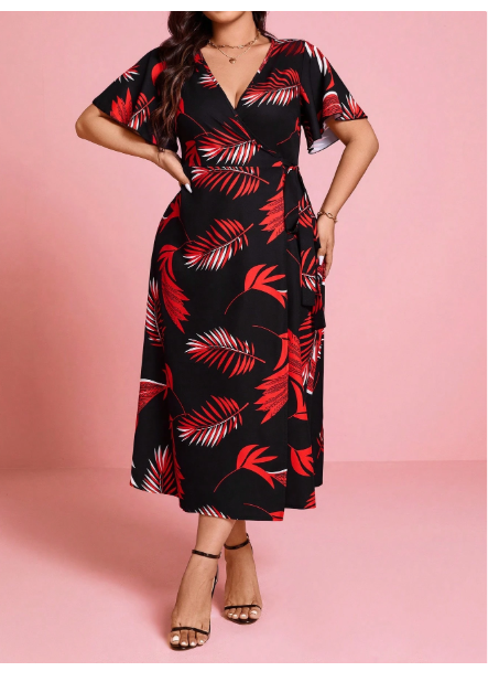 Plus Size Casual Minimalist Fashion Everyday Dress Carousel 3