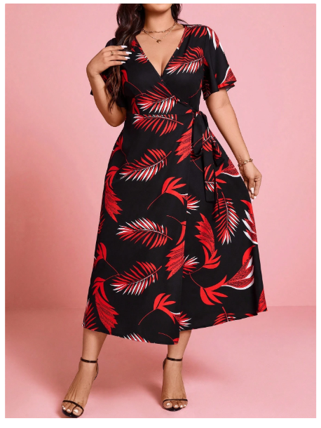 Plus Size Casual Minimalist Fashion Everyday Dress Carousel 2