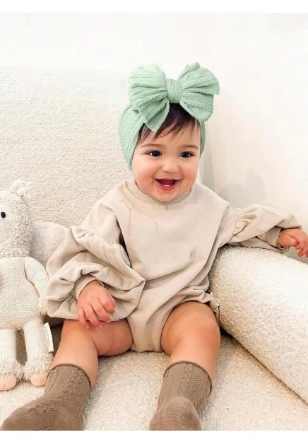 Handmade Baby Headband Children's Soft Stretchy Nylon Hair Bands Carousel 5