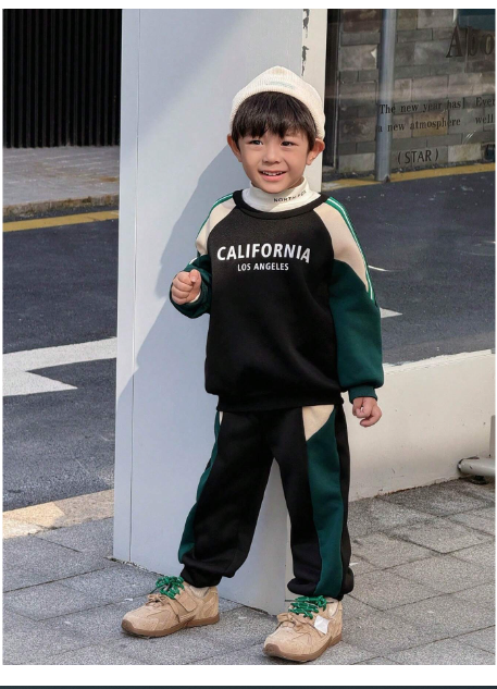 2 Pieces Young Boys Leisure College Comfortable Fashion Simple Practical Japan And South Korea Carousel 5