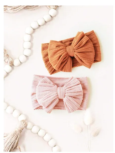 Handmade Baby Headband Children's Soft Stretchy Nylon Hair Bands Carousel 6