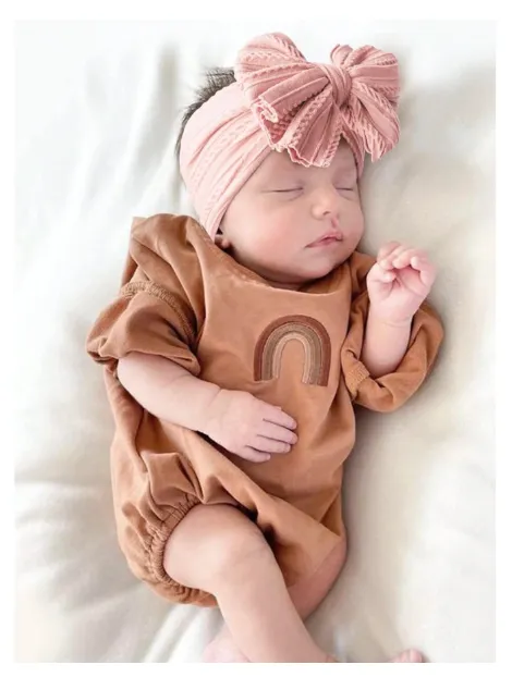 Handmade Baby Headband Children's Soft Stretchy Nylon Hair Bands Carousel 3