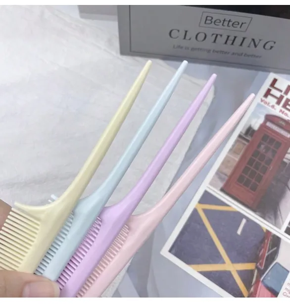 2pcs Portable Mini Comb, Cartoon Macaron Color Pattern Small Comb Carousel 5