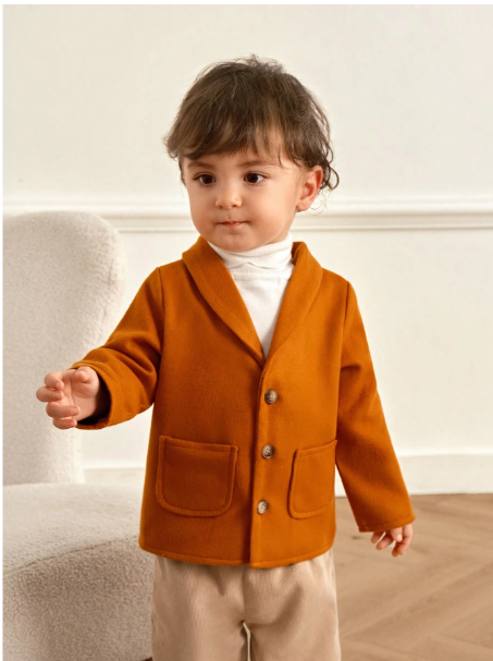 Baby Boy Casual Warm Jacket