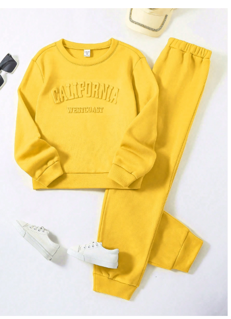 2pcs Set Lovely Young Girl Casual School Style