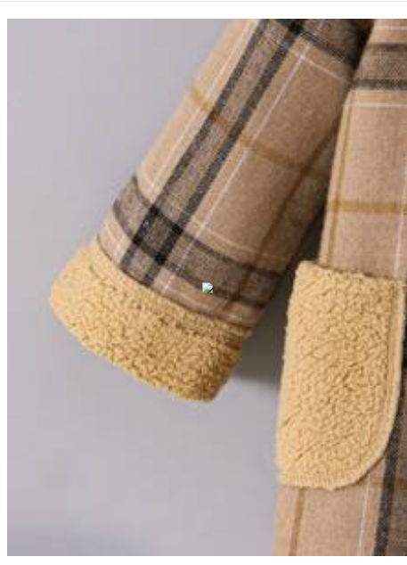 Baby Boy Carnival Plaid Pattern Warm Fleece Hooded Long Sleeve Jacket Carousel 6