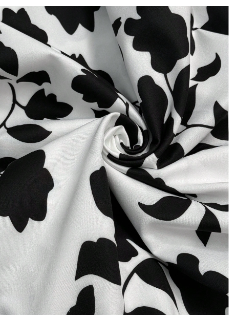 Women's Summer Shirred Floral Print Loose Elegant Dress Carousel 4