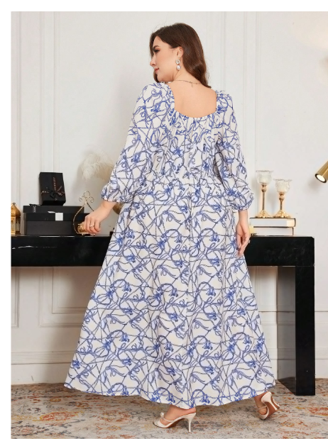 Plus Size Casual Everyday Simple Fashion Dress Carousel 1