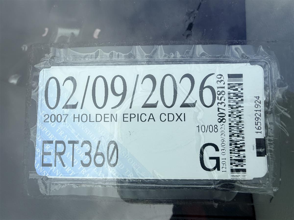 2007 Holden Epica CDXI Carousel 11