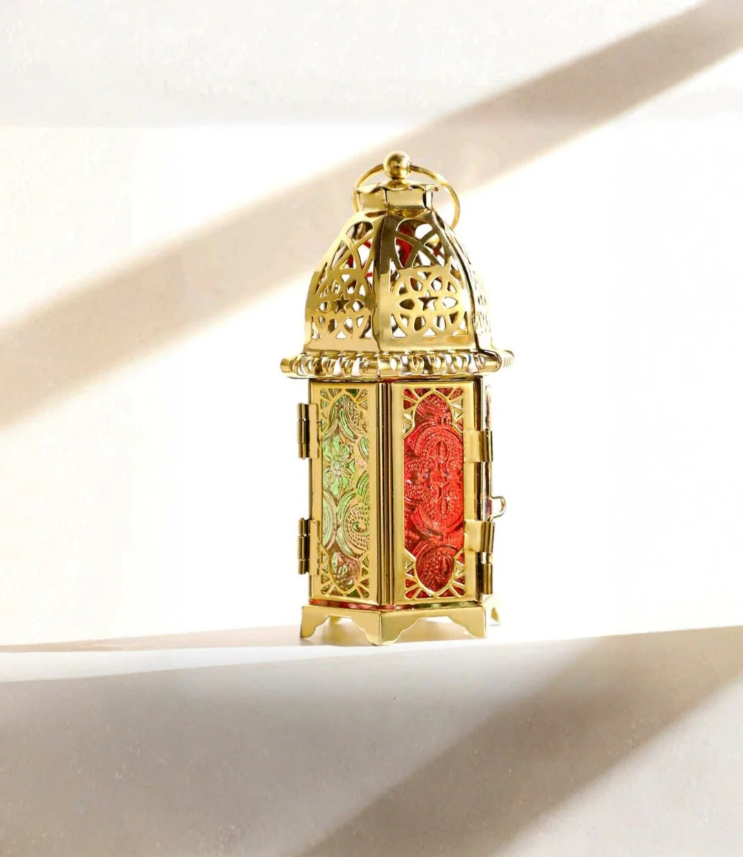 Golden Glass Lantern