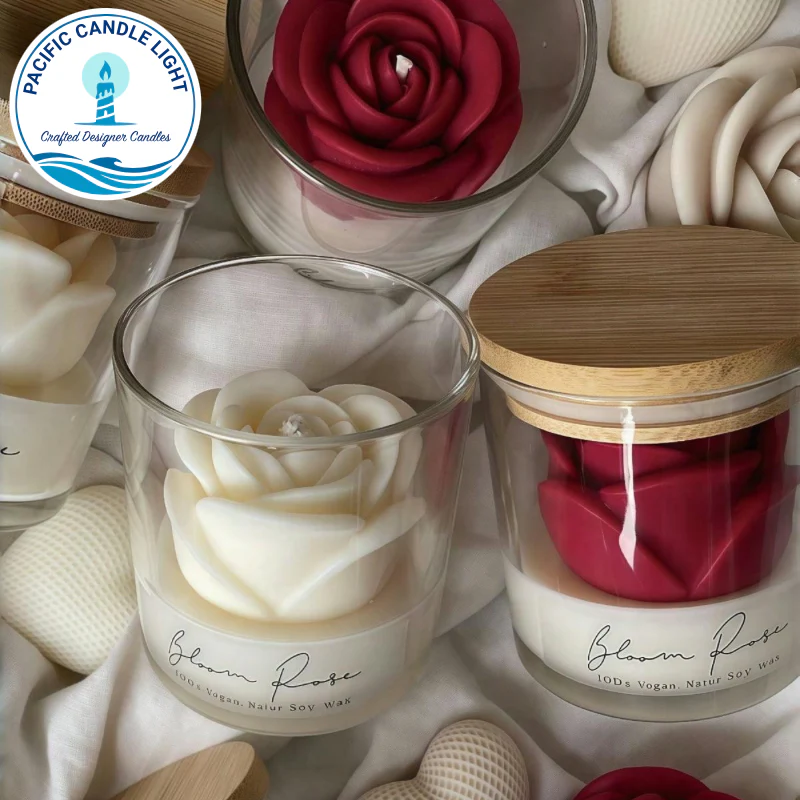 Rose Jar Candle