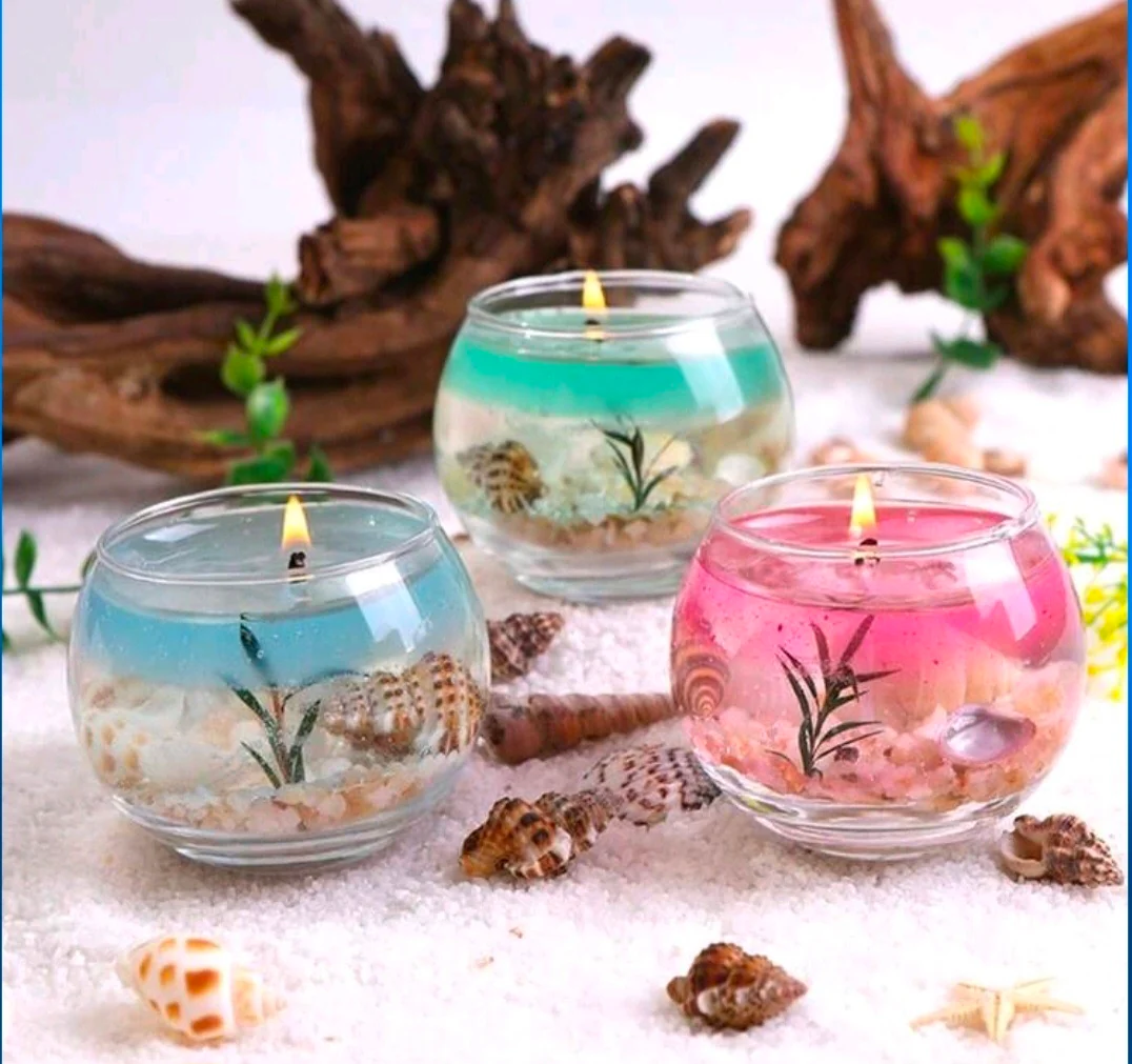 Ocean Life Series Jelly Candle