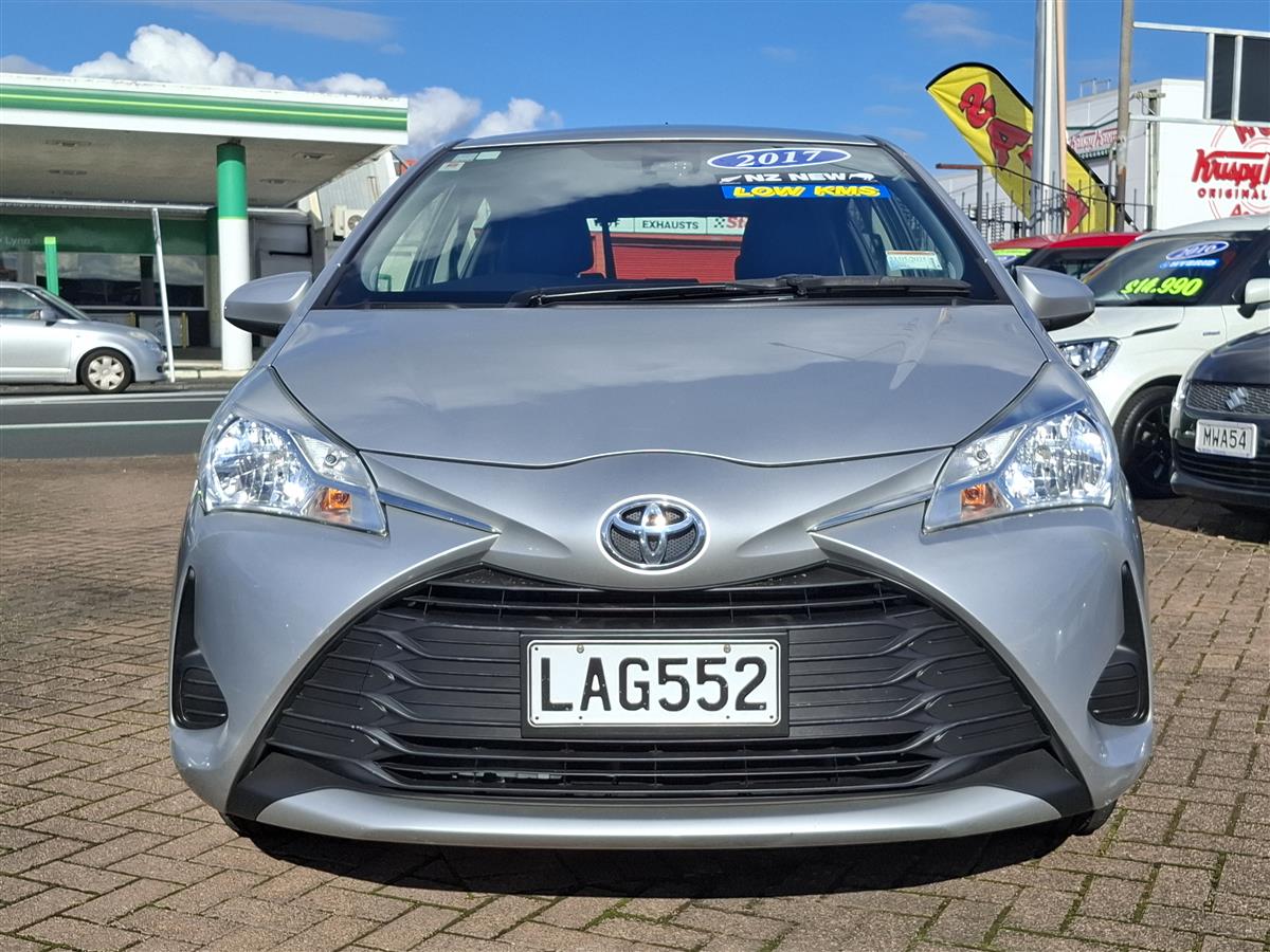 2017 Toyota Yaris GX NZ NEW NEW WOF / 6 MONTHS REGO CRUISE CONTROL  MULTI AIRBAGS  LANE ASSIST  PRE-CRASH SENSOR  AUTO HEADLIGHTS  BLUETOOTH  REVERSE CAMERA  USB/AUX PORTS Carousel 1