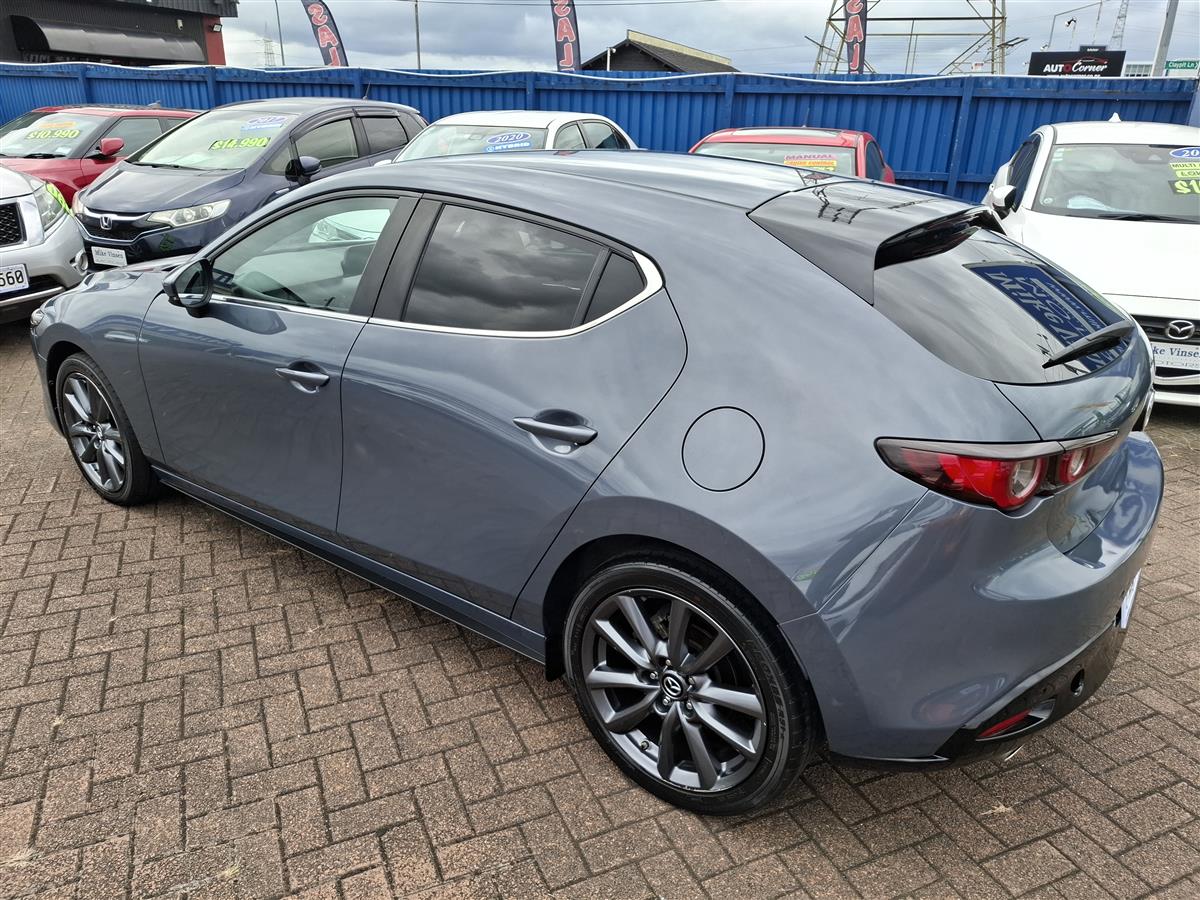 2022 Mazda 3 GTX 2.5 NZ NEW ADAPTIVE CRUISE MAPS MULTI AIRBAGS BLIND SPOT WARNING REVERSE CAMERA BLUETOOTH USB PORTS ISTOP Carousel 3