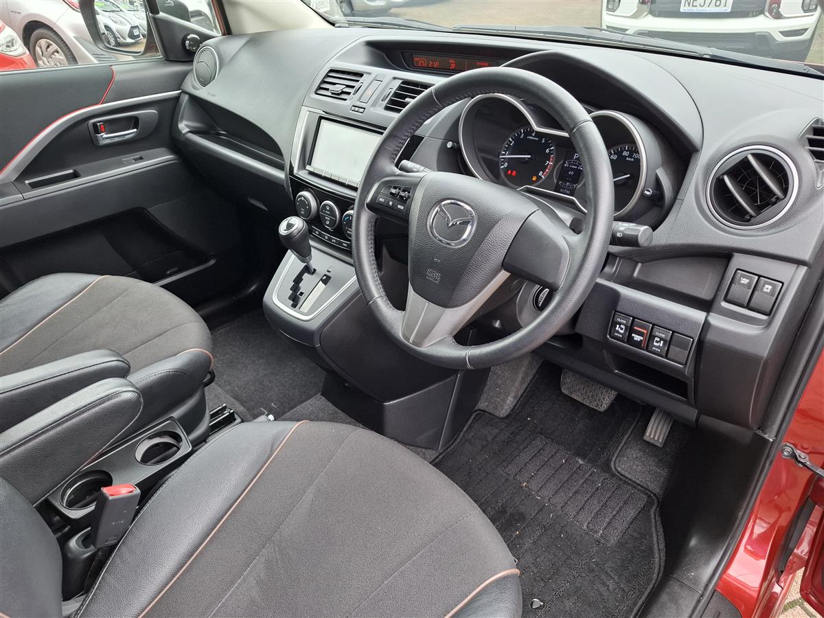 2014 Mazda Premacy SKYACTIV TECHNOLOGY  TRACTION CONTROL  2 POWER SLIDING DOORS  BLUETOOTH AUDIO  REVERSE CAMERA  MULTI AIRBAGS  I STOP  FACTORY ALLOYS Carousel 8