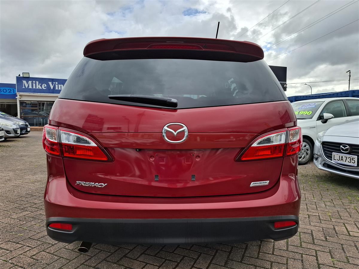 2014 Mazda Premacy SKYACTIV TECHNOLOGY  TRACTION CONTROL  2 POWER SLIDING DOORS  BLUETOOTH AUDIO  REVERSE CAMERA  MULTI AIRBAGS  I STOP  FACTORY ALLOYS Carousel 4